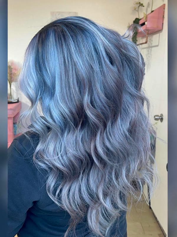 Blue fashion color